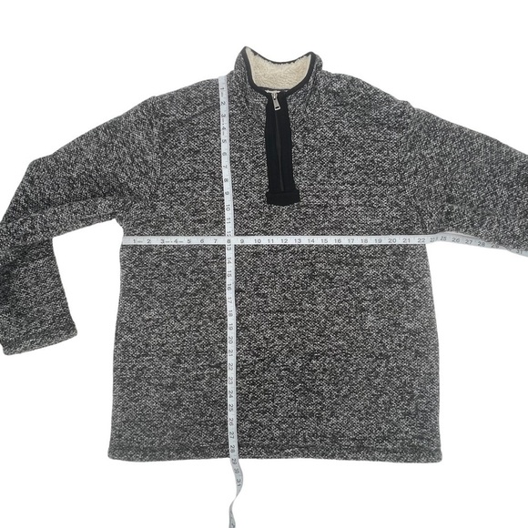 Orvis Brighton Fleece Lined 1/4 Zip Long Sleeve Pullover Sweatshirt Size XL Mens - Picture 4 of 7